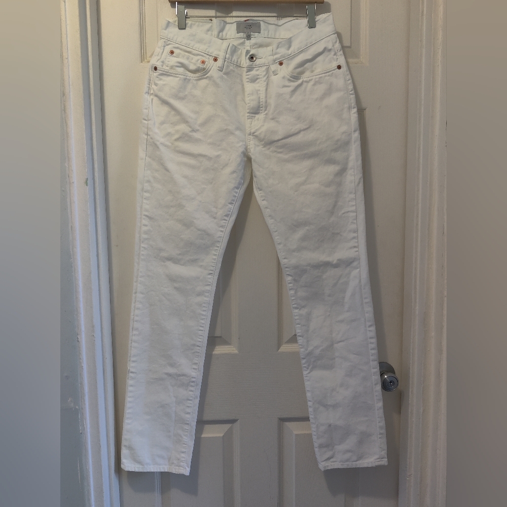 Jack Spade Men's Size 32 White Cotton Canvas Pants